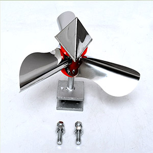 windmill stainless steel bird repeller 