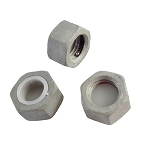 hex anti-theft nut for transmission line tower